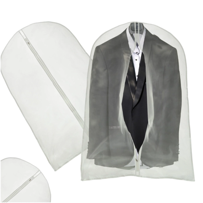 Housse pour vêtements transparente 120 x 60 cm – 60 x 100 cm