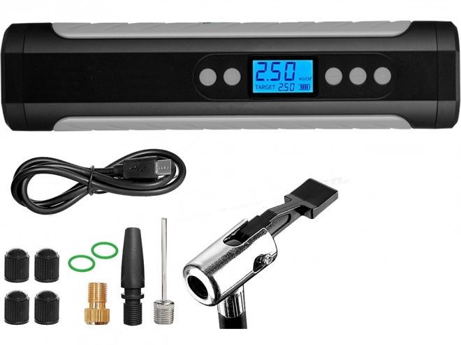 Pompe à compresseur portable à batterie avec écran LCD