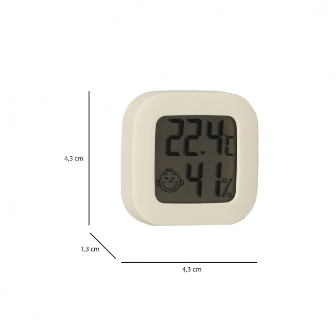 Hygromètre et thermomètre d'intérieur LCD