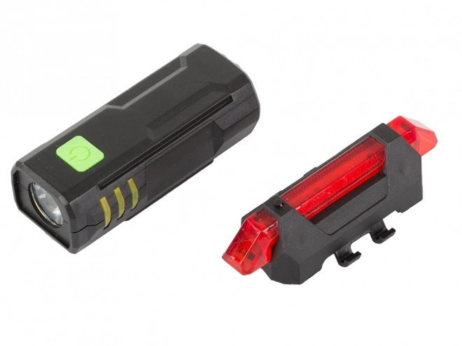 Ensemble de lumières USB pour vélo avant et arrière