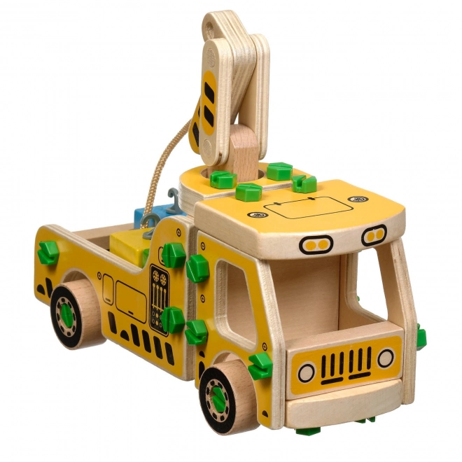 Grue en bois - set de construction Lucy & Leo