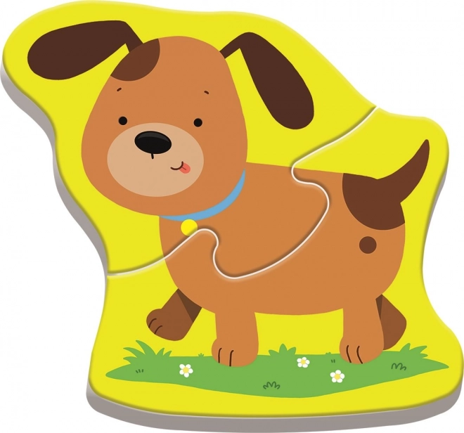 Puzzle bébé avec animaux - 8 pièces