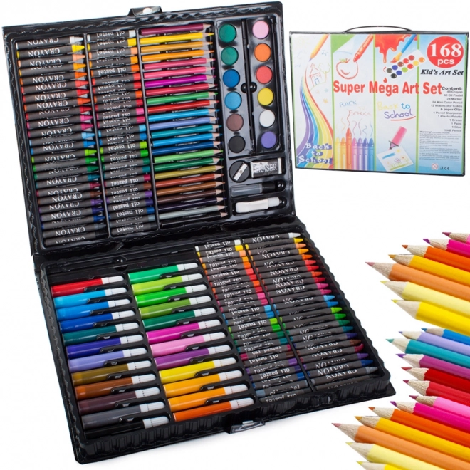 Kit pour artistes avec valise de peinture