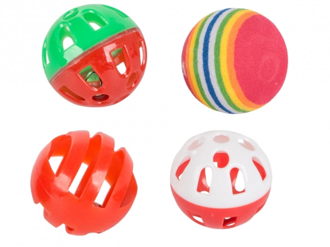 Jouets colorés pour chats