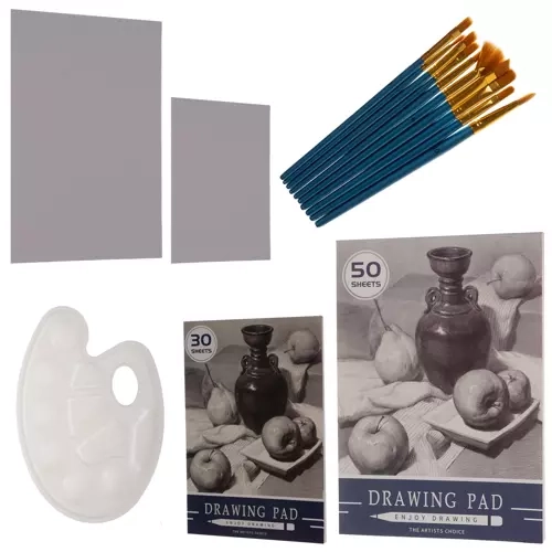 Ensemble de peinture dans une mallette - 128 pièces Maaleo 21644