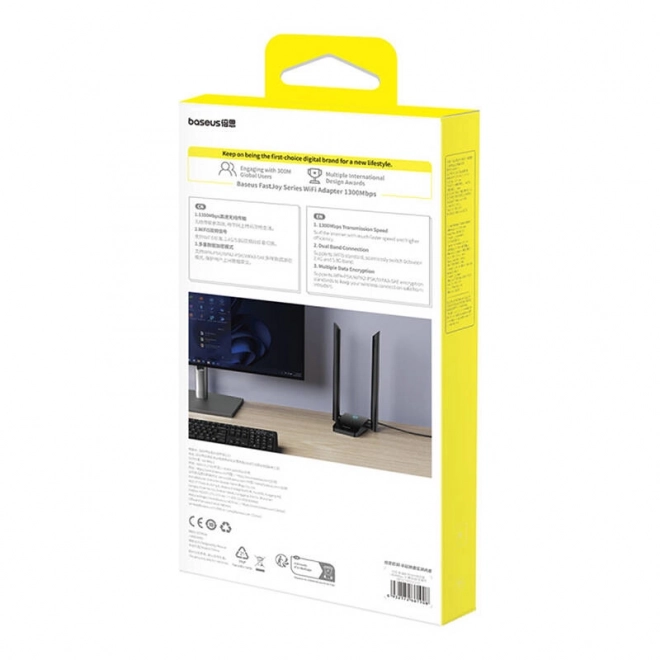 Adaptateur WiFi Baseus FastJoy 1300Mbps