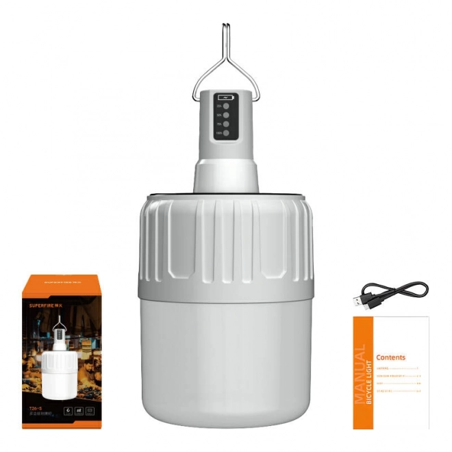 Lampe de camping Superfire T26, 420 lm