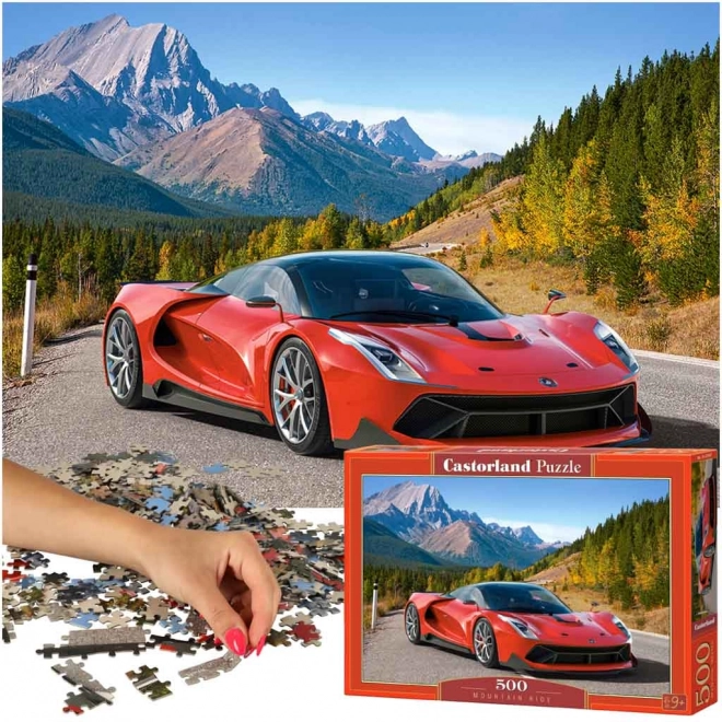 CASTORLAND Puzzle 500 pièces Balade en montagne 9+