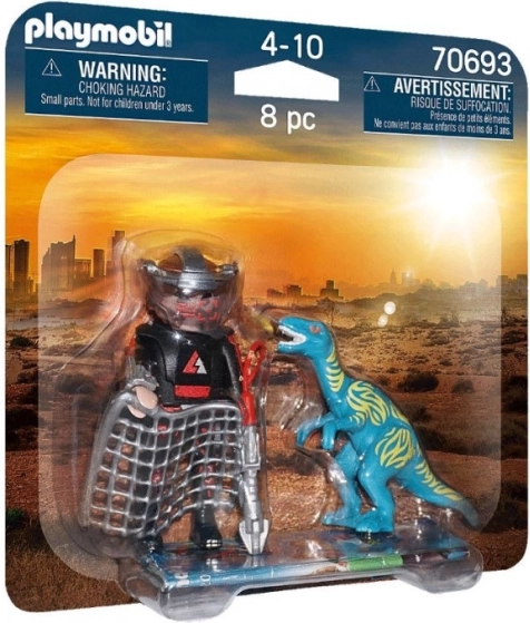 Playmobil Duo Pack : chasse au vélociraptor