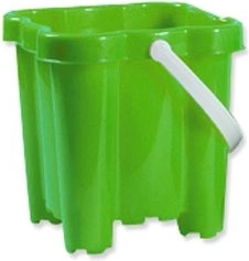 Androni seau château avec 4 tours 16 cm – Zelený
