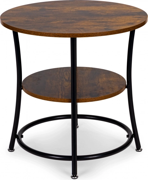 Table basse ronde industrielle ModernHome