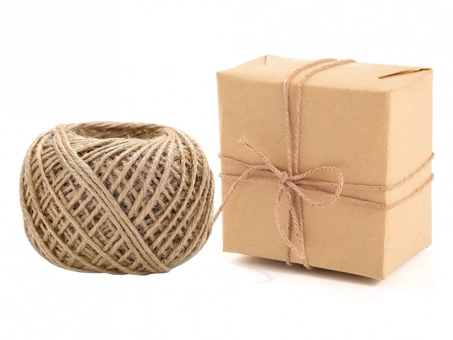 Corde en jute naturelle 30m
