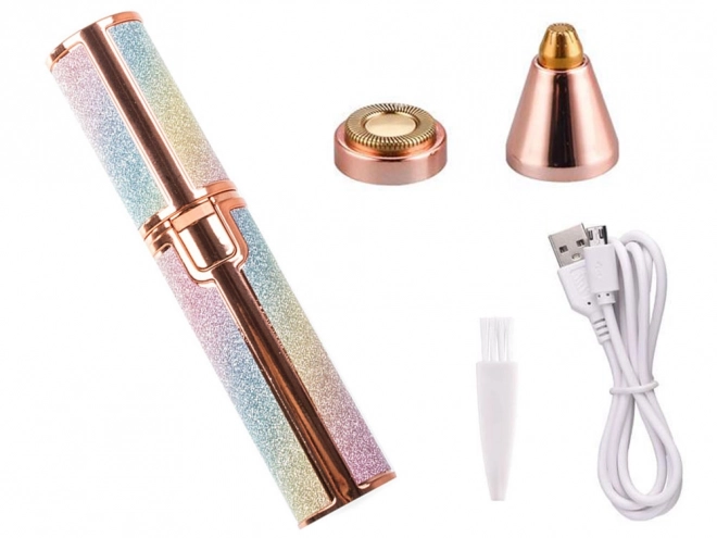 Épilateur pour sourcils et tondeuse pour visage pour femmes