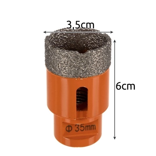 Mèche de carottage diamantée 35 mm Bigstren 22875