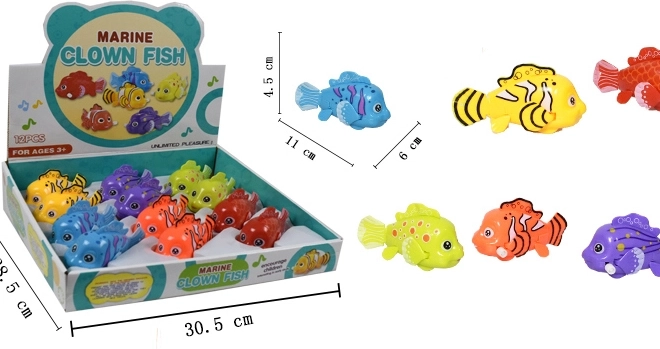 Poisson à remonter pour l’eau 11 cm