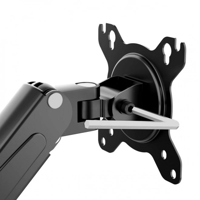 Double support pour moniteurs Maclean pour un environnement de travail ergonomique