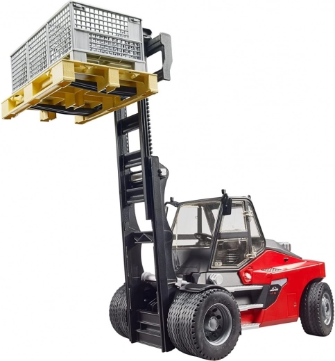 Levage et inclinaison réalistes de la charge