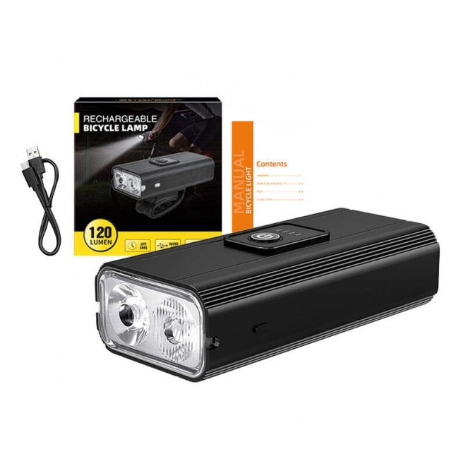 Lampe de vélo Superfire GT-R3, 600lm, USB
