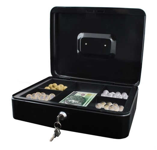 Grande boîte noire à argent