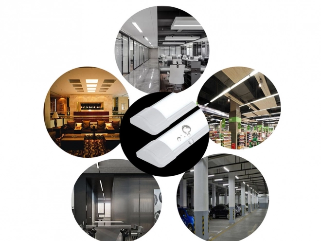 Luminaire LED montage en surface 60 cm 18 W
