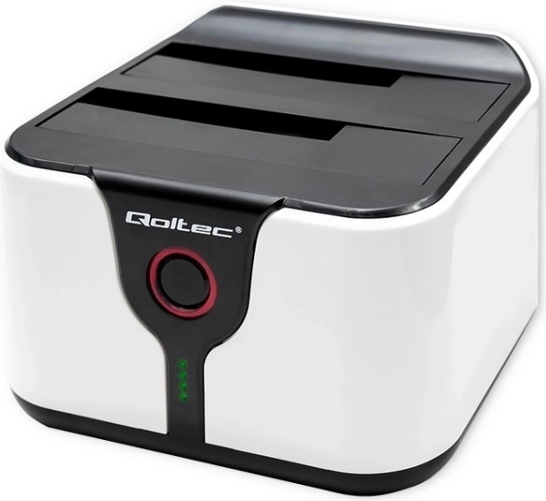 Station d’accueil de bureau pour disques SSD et HDD 2,5" et 3,5" avec clonage hors ligne