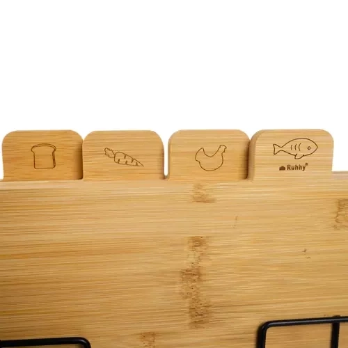 Planche en bambou - 4 pcs. Ruhy 19338