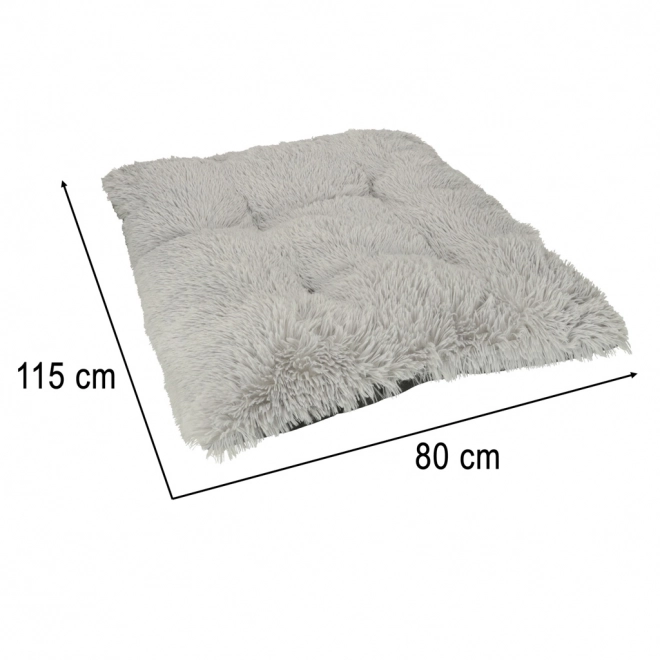 Lit pour chiens et chats gris