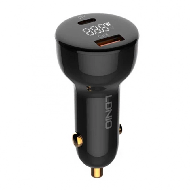 Chargeur de voiture LDNIO USB et USB-C 100 W