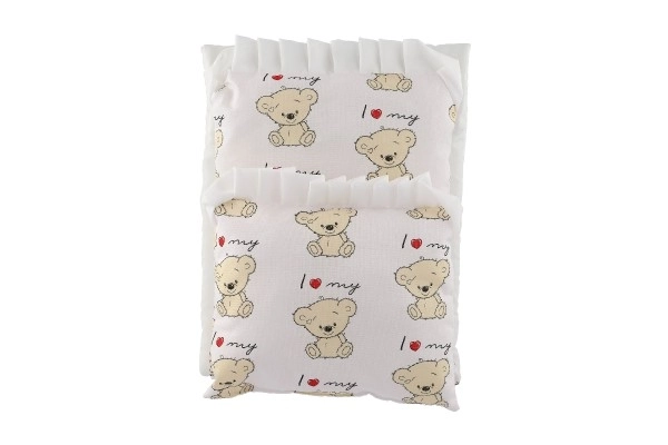 Oreiller avec coussin pour poupées