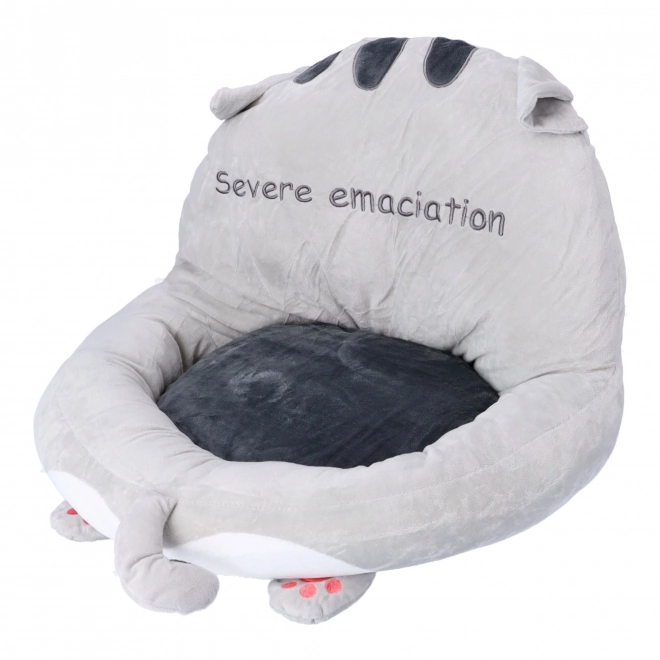 Coussin de chaise chat - 46x46 cm