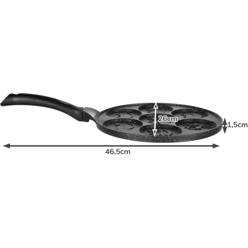 Poêle pour œufs et crêpes
