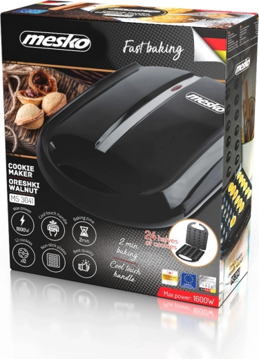 Fournée rapide de 24 demi-coquilles en 2 minutes