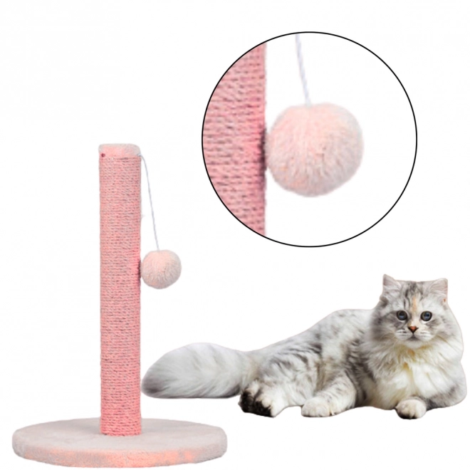 Griffoir pour chats tour rose