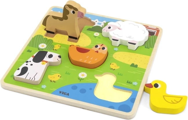 Une ferme colorée, amusante et durable