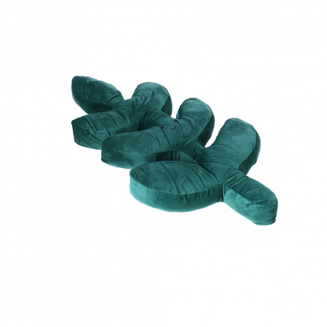 Coussin décoratif en peluche en forme de feuille – type 1