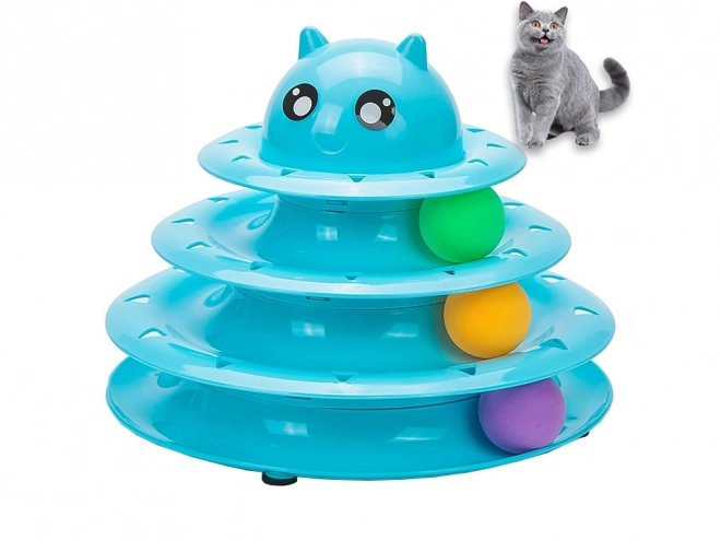 Tour interactive pour chats