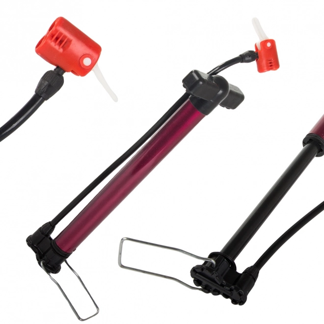 Pompe à pied en aluminium pour vélo