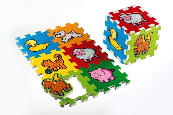 Puzzle en mousse mes premiers animaux