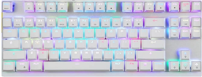 Disposition TKL compacte pour plus d’espace sur le bureau