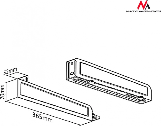 Largeur réglable et dimensions bien pensées