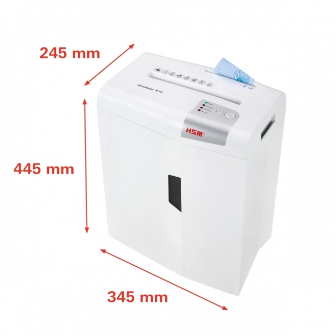 Destructeur de documents Shredstar X10 coupe en morceaux 4.5x30mm