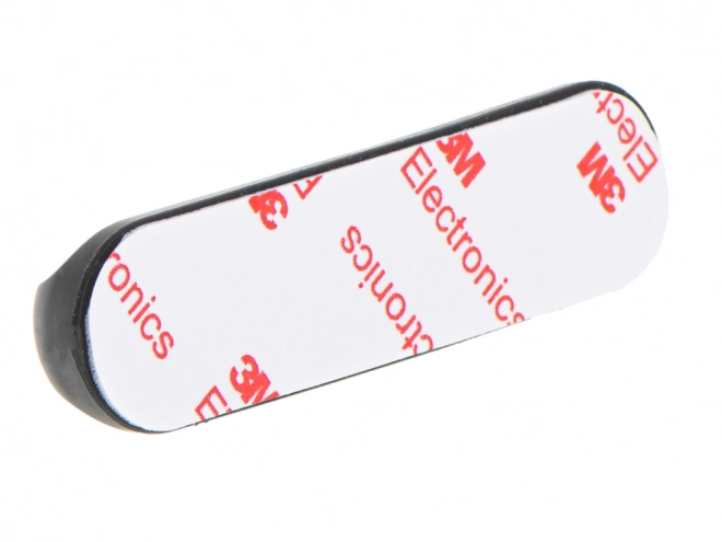 Organisateur de câbles autocollant en silicone pour 3 fils noir