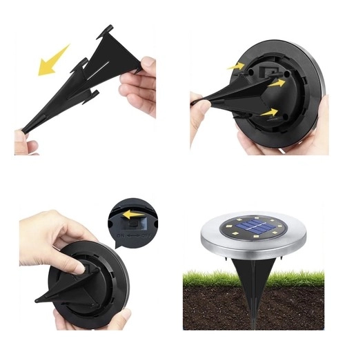 Éclairage de jardin solaire - 12 pcs Gardlov 24001