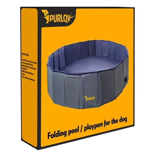 Piscine pliable/chenil pour chiens 100x30 Purlov 20929