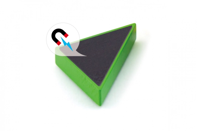 Tangrams magnétiques en bois