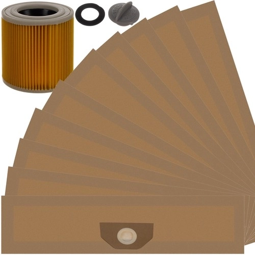 Set de sacs et filtre pour aspirateur Malatec