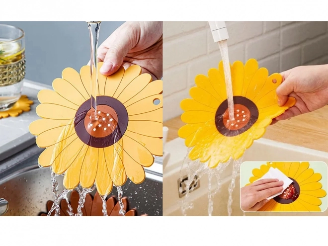 Tapis en silicone Tournesol