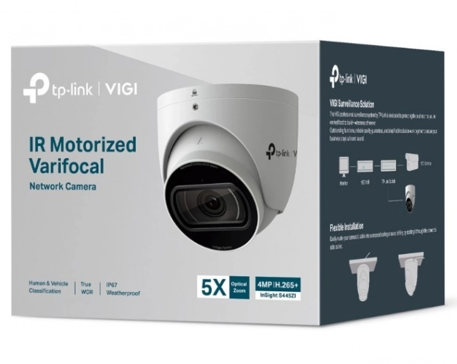 Caméra de sécurité motorisée TP-Link InSight S445ZI avec une résolution de 4MP et un zoom 5x