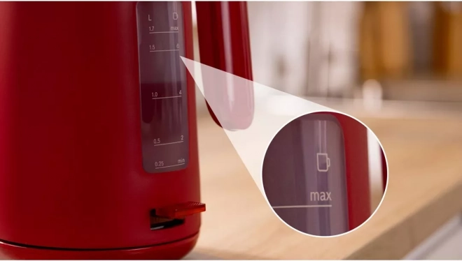 Bouilloire 1,7l Rouge MyMoment