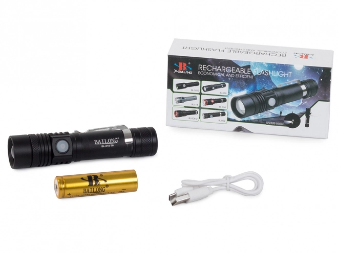 Lampe tactique militaire avec LED Cree XM-L T6